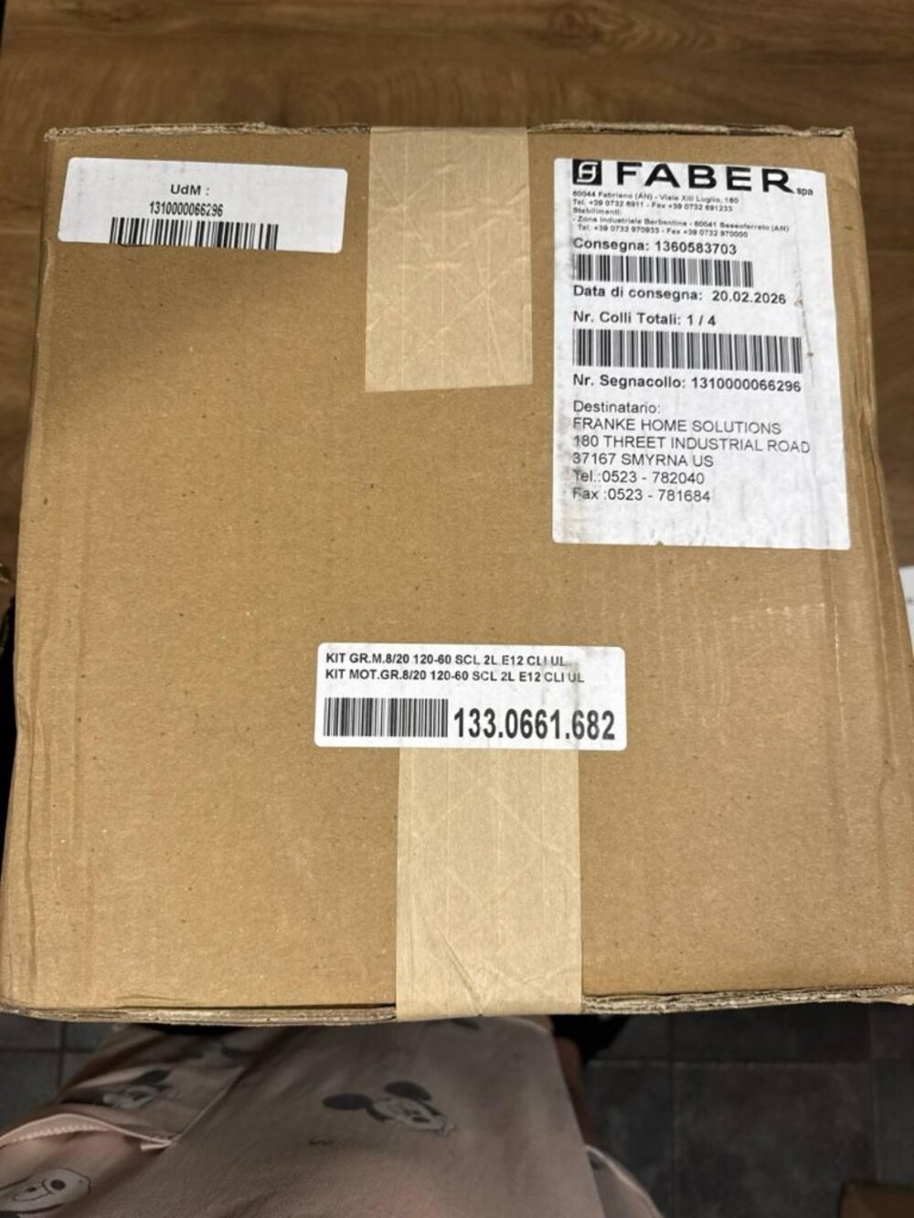 133.0661.682 Faber motor FLEX24SS300 FLEXA SS 24 BRAND NEW OEM original